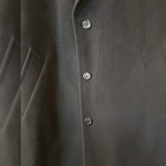 Silver Cloud Cashmere Coat Sz 42R - Picture 3 of 9